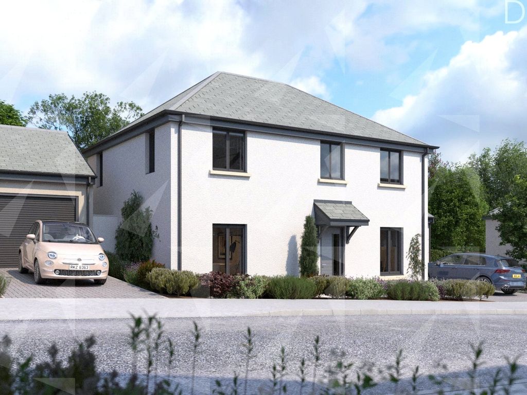 New home, 4 bed detached house for sale in Porthreach, Laity Lane, Carbis Bay, St Ives TR26, £