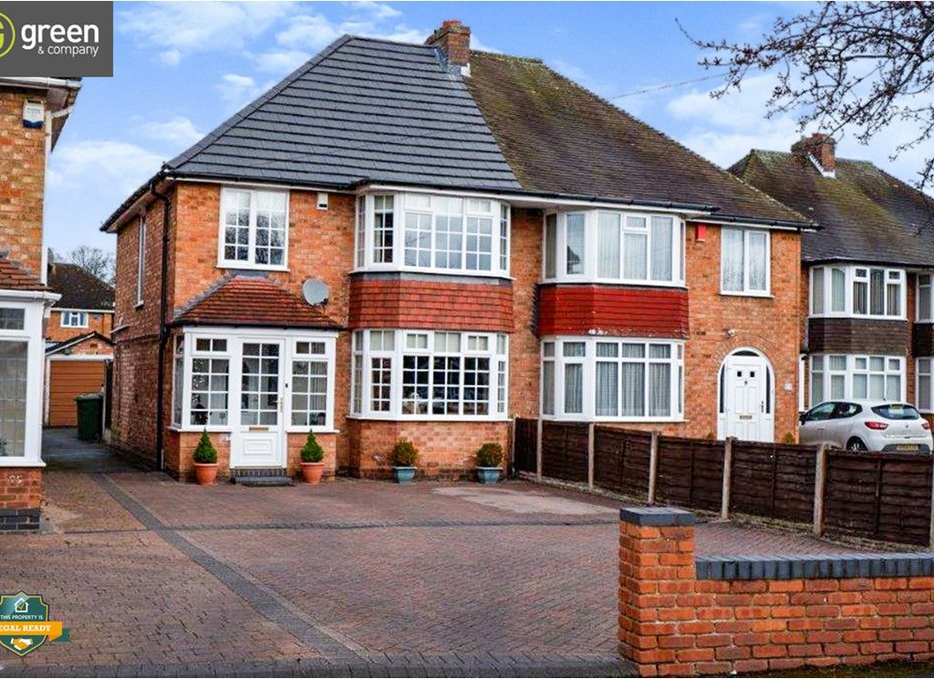 3 bed semidetached house for sale in Whateley Crescent, Castle