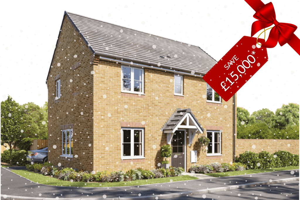 New home, 3 bed detached house for sale in Sorrel Avenue, Whittlesey