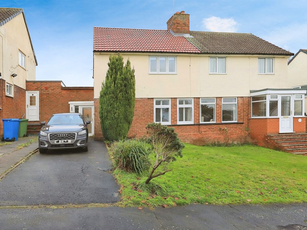 2 bed semidetached house for sale in Oak Road, Brewood, Stafford ST19