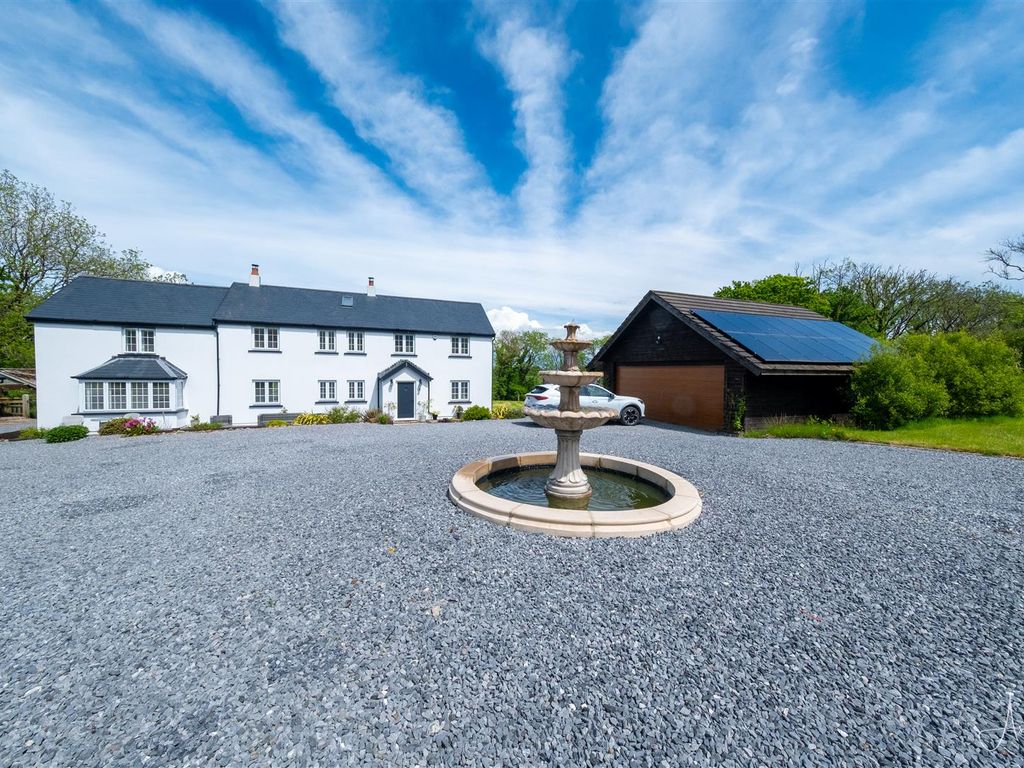 4 bed detached house for sale in Old Walls, Llanrhidian, Swansea SA3, £