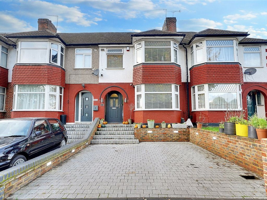 3 bed terraced house for sale in Great Cambridge Road, Enfield EN1, £
