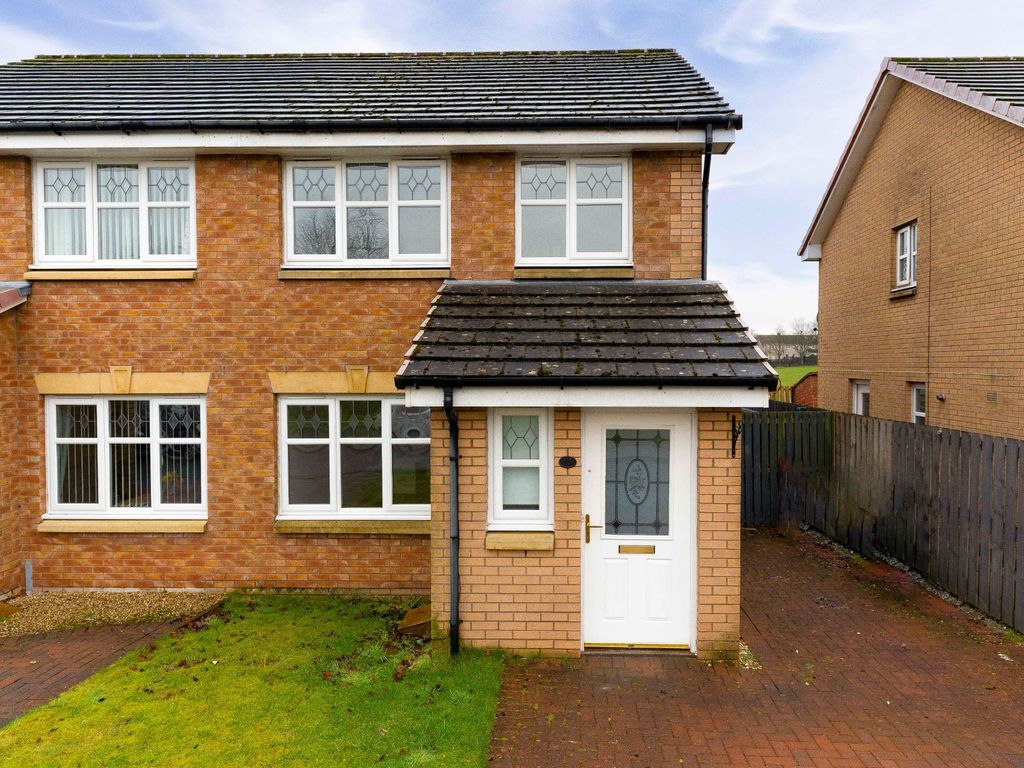 3 bed semidetached house for sale in Ochiltree Crescent, Coatbridge