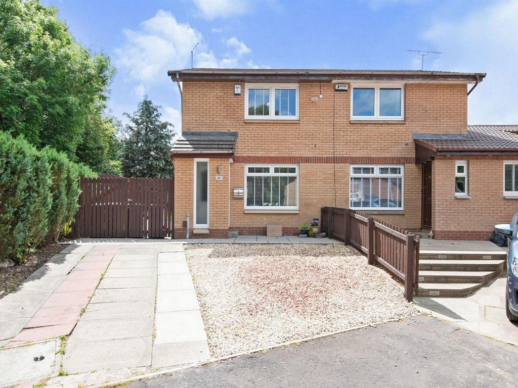 2 bed semidetached house for sale in Oakridge Crescent, Paisley PA3