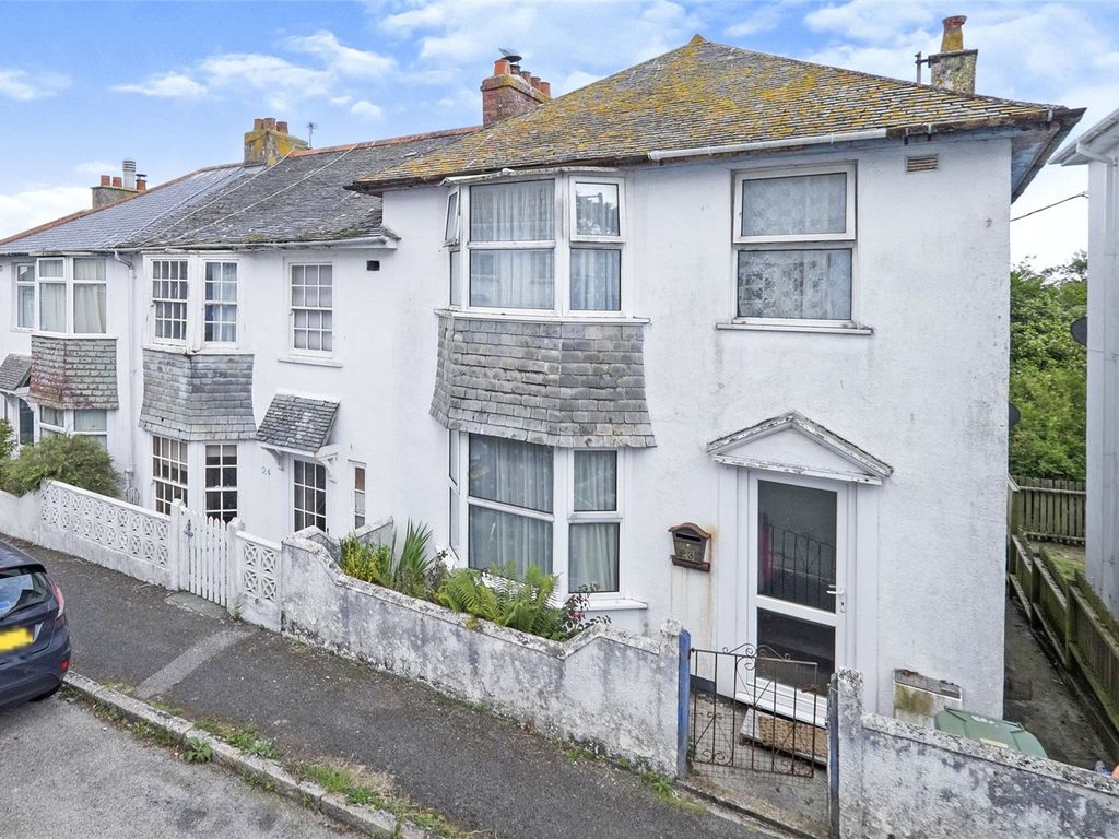3 bed semidetached house for sale in Park Road, Newlyn, Penzance TR18