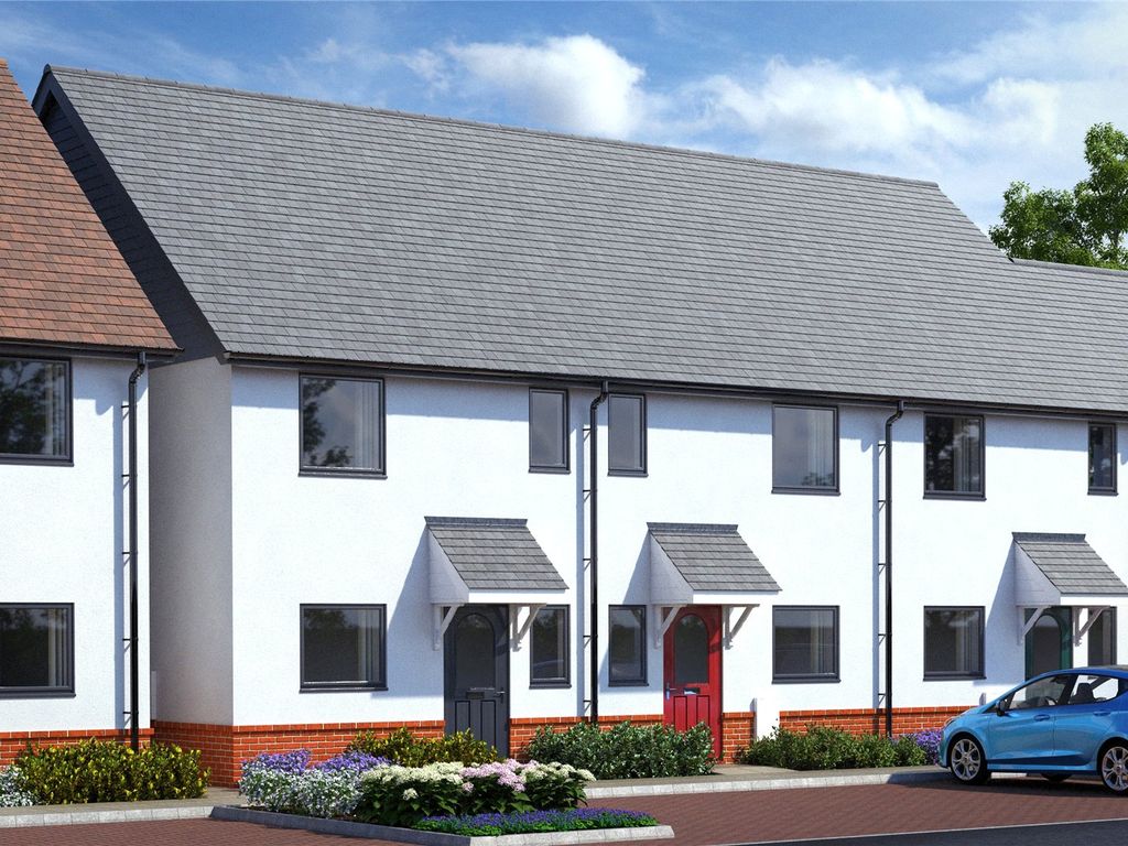 New home, 2 bed terraced house for sale in Evans Field, Budleigh Salterton, Devon EX9, £295,000