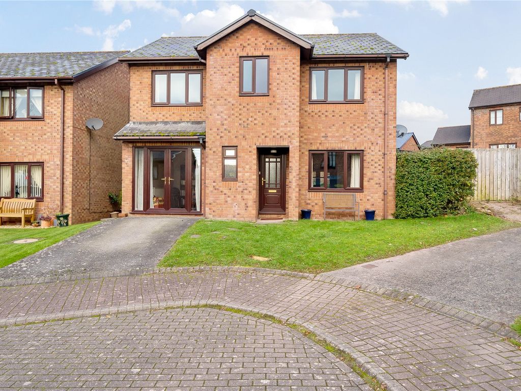 4 bed detached house for sale in Beacons Park, Brecon, Powys LD3, £