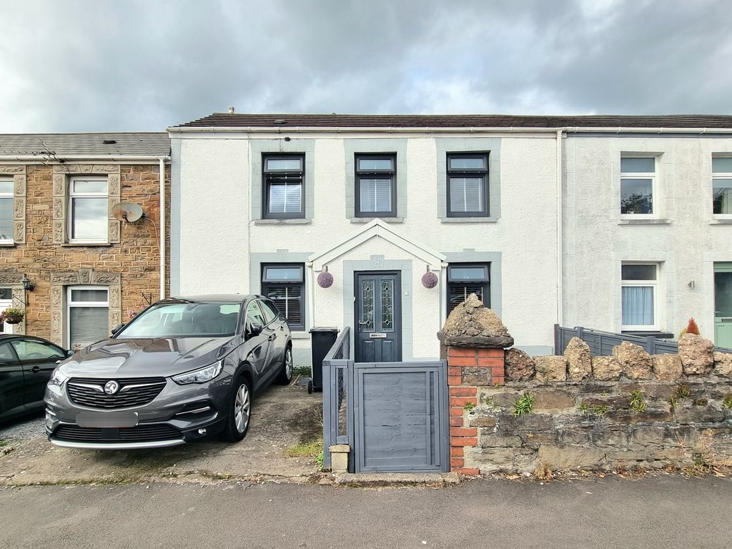 3 bed terraced house for sale in Siding Terrace, Lonlas, Neath SA10, £