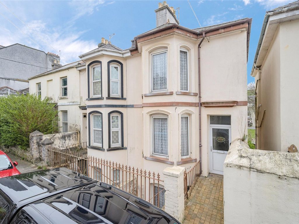 4 bed semidetached house for sale in Alexandra Road, Ford, Plymouth