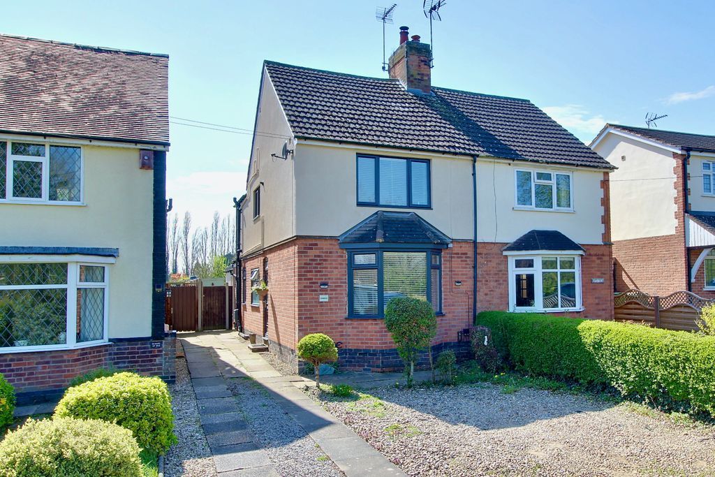3 bed semidetached house for sale in Stanton Road, Elmesthorpe