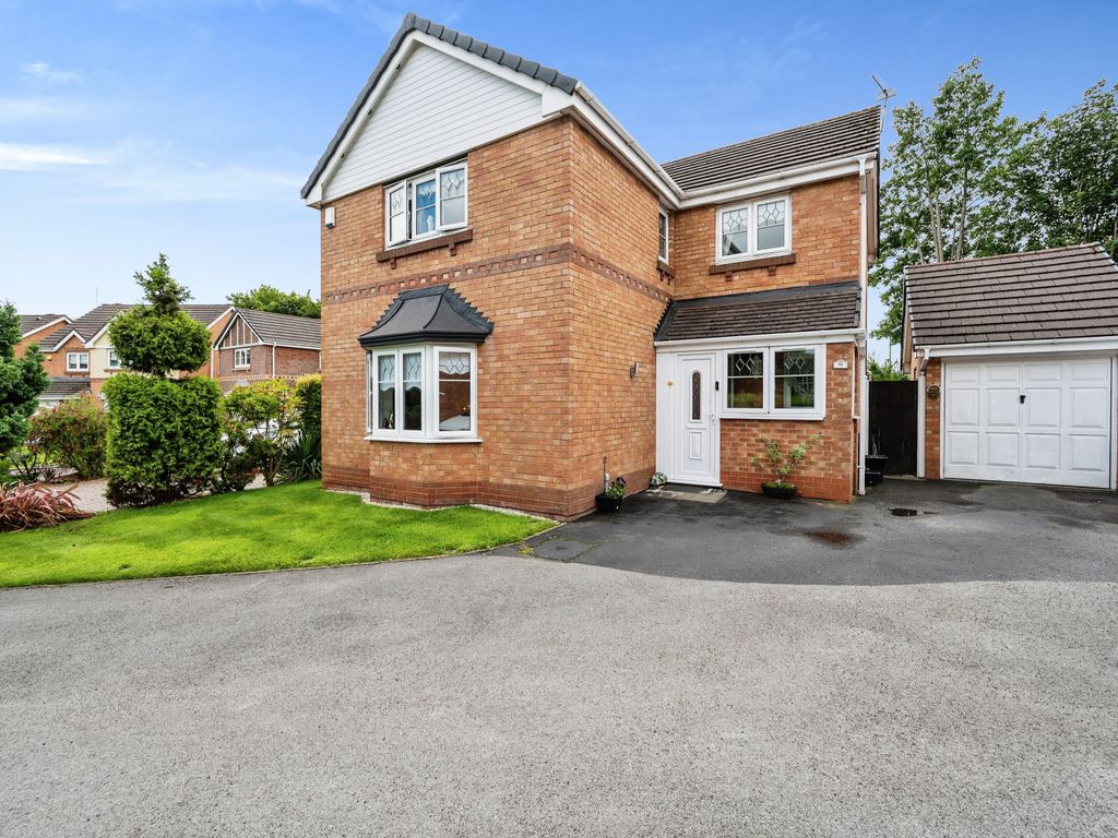 4 bed detached house for sale in Hansby Close, Skelmersdale, Lancashire