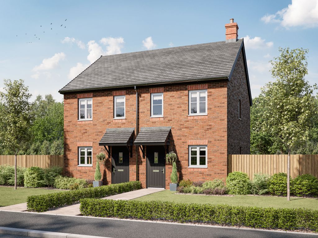 New home, 2 bed terraced house for sale in "The Alnmouth" at Bloxham