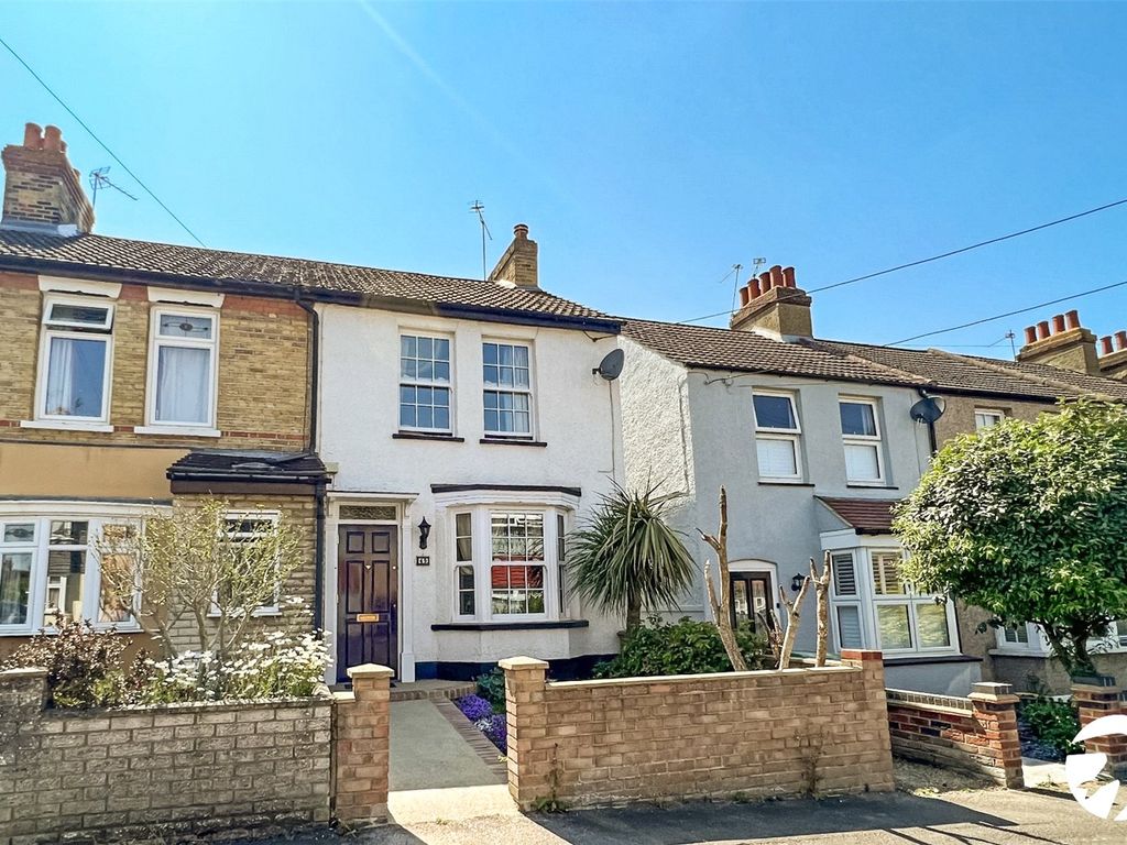 3 bed end terrace house for sale in Rollo Road, Hextable, Kent BR8, £