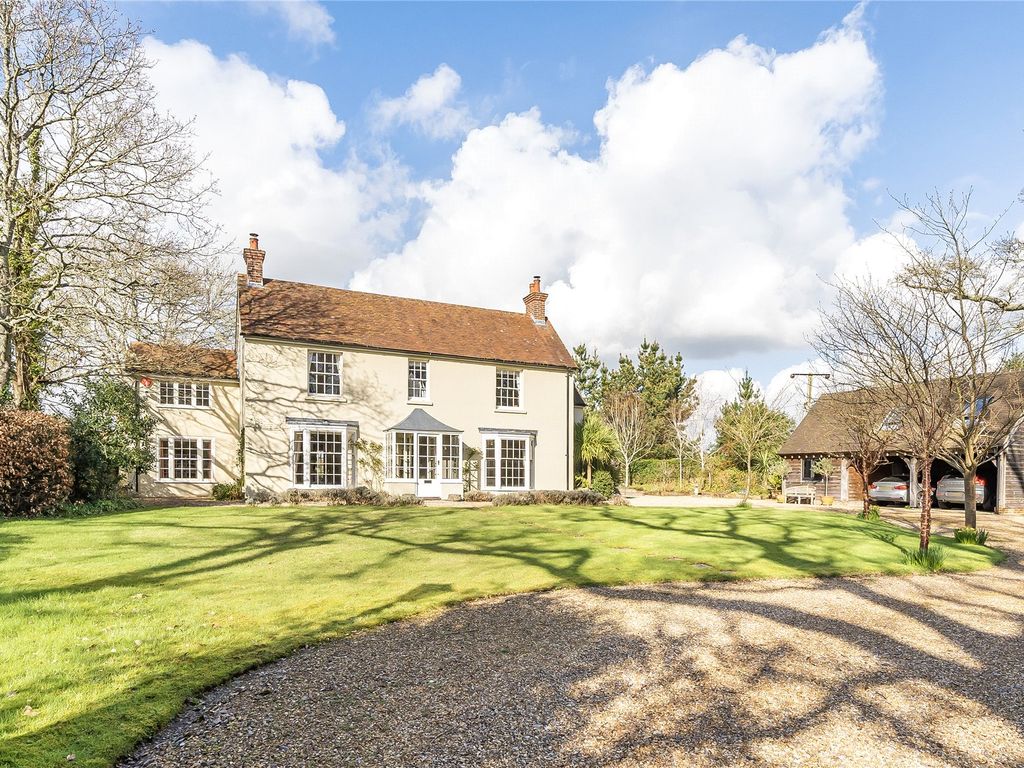 5 bed detached house for sale in Yaldhurst Lane, Pennington, Lymington, Hampshire SO41, £