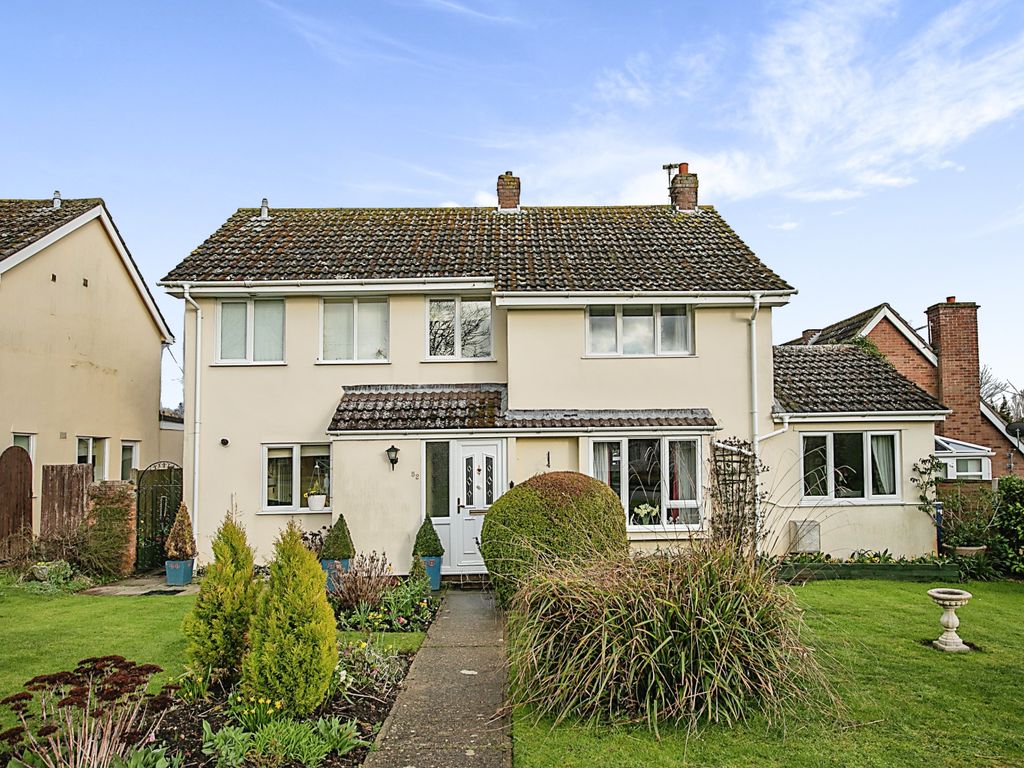 4 bed detached house for sale in Peacocks Close, Cavendish, Sudbury