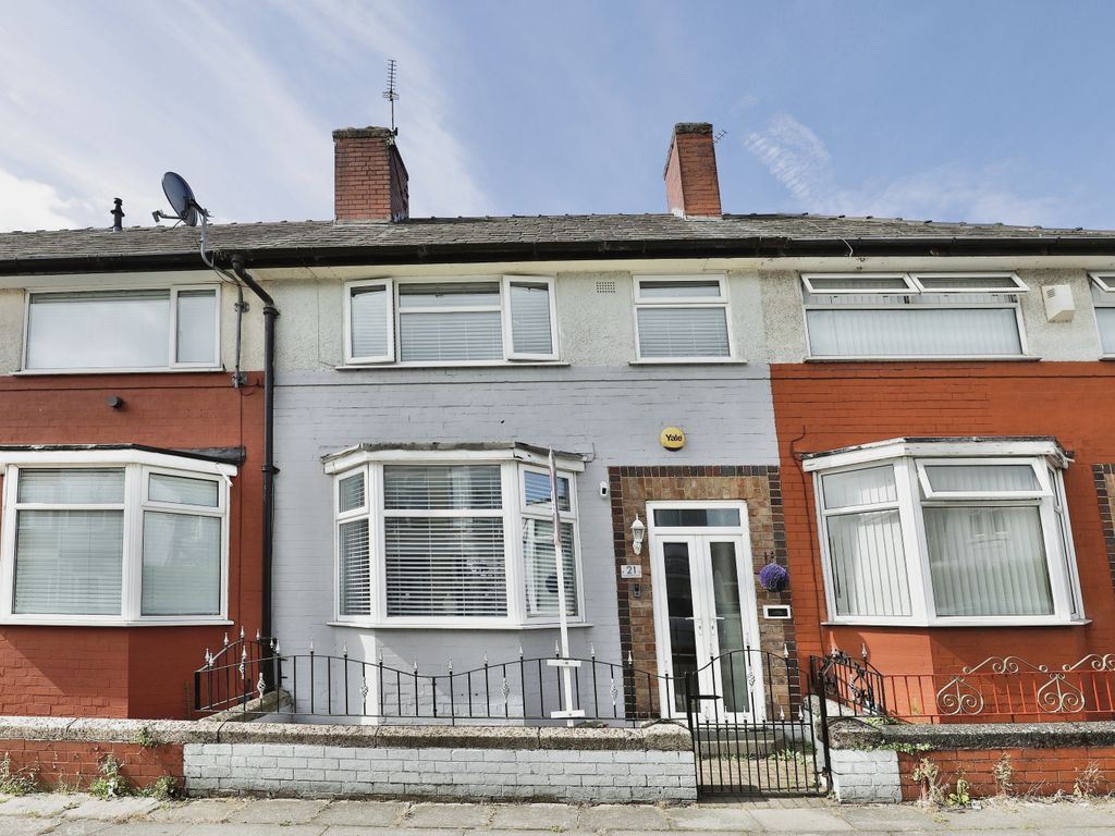 3 bed terraced house for sale in Glengariff Street, Liverpool L13, £
