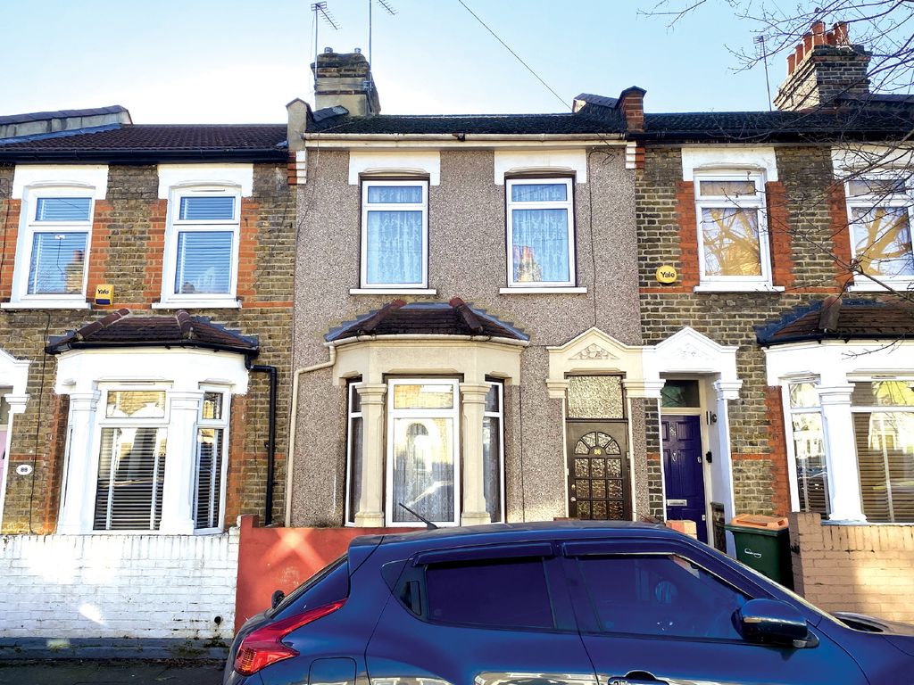 2 bed terraced house for sale in Humberstone Road, London E13, £220,000