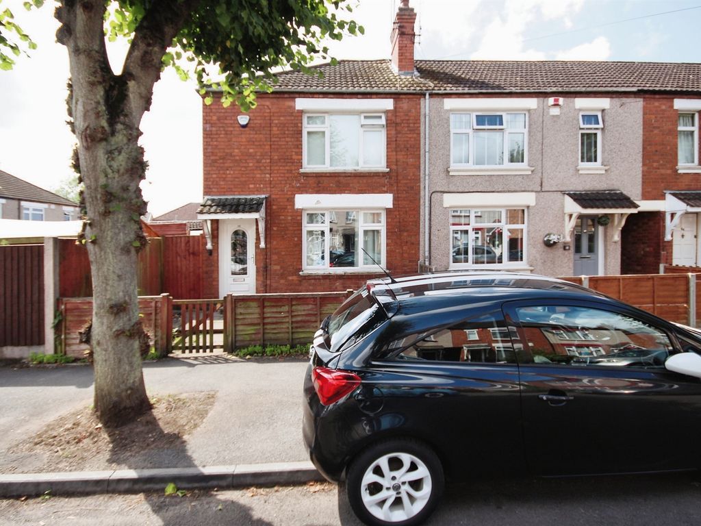 2 bed end terrace house for sale in Grant Road, Coventry CV3, £175,000