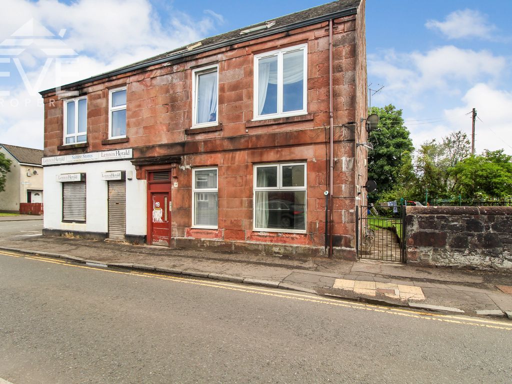 2 bed flat for sale in Lennox Street, Renton, Dumbarton G82, £39,995