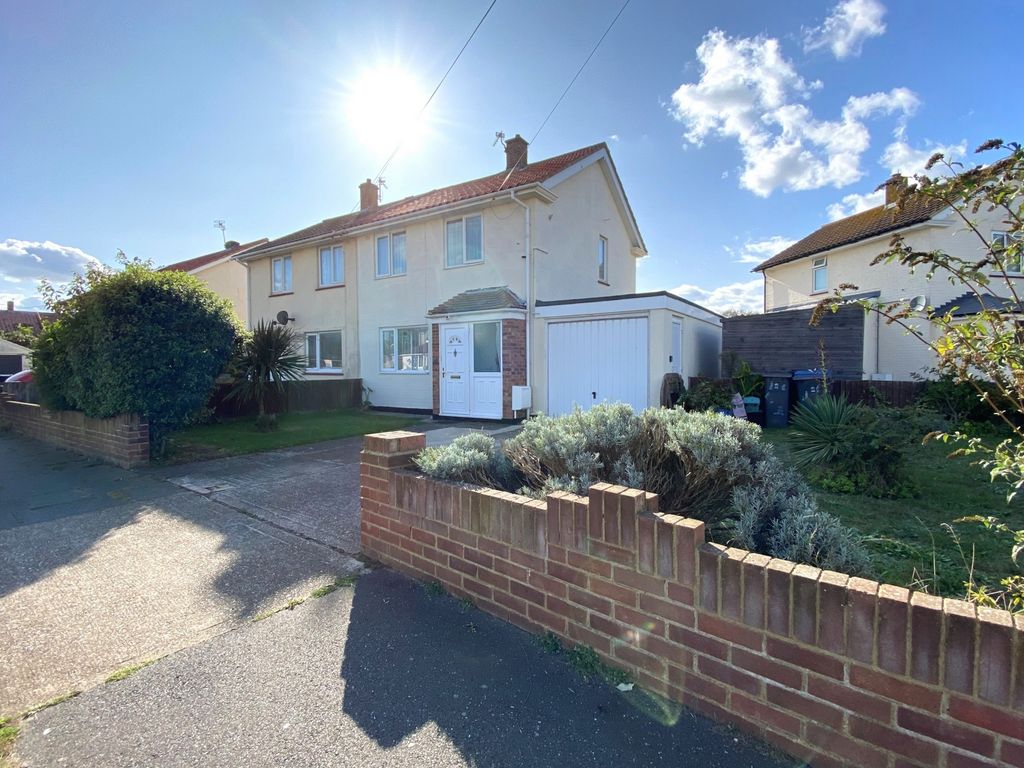 2 bed semidetached house for sale in Canute Road, Deal CT14, £285,000