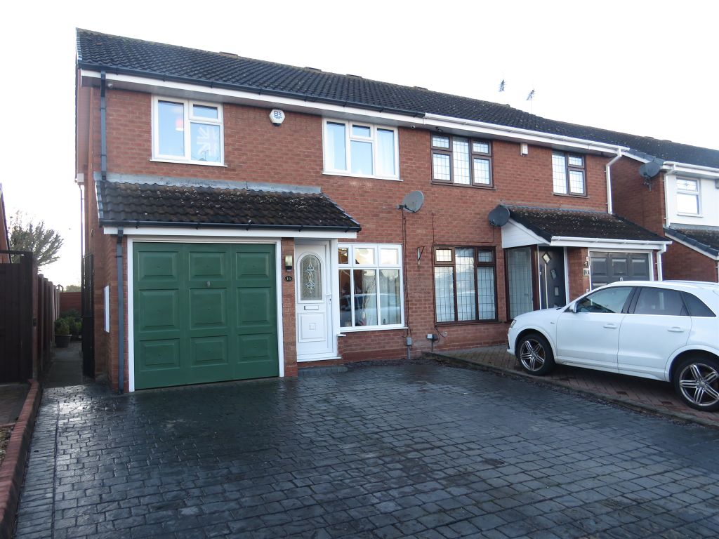 3 bed semidetached house for sale in Bittell Close, Moseley Meadows
