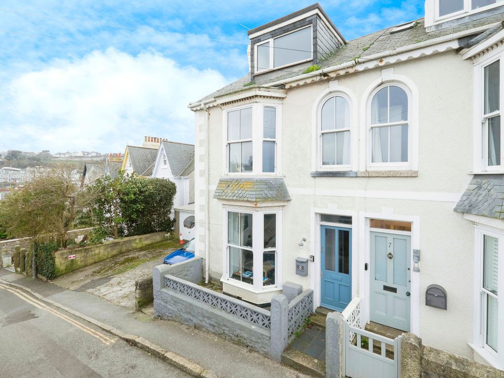5 bed end terrace house for sale in Belmont Place, St. Ives, Cornwall