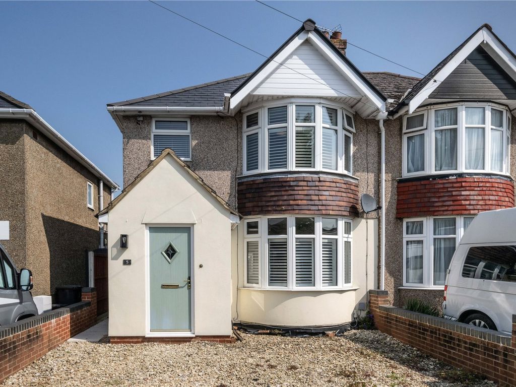 3 bed semidetached house for sale in Bessemer Road West, Rodbourne