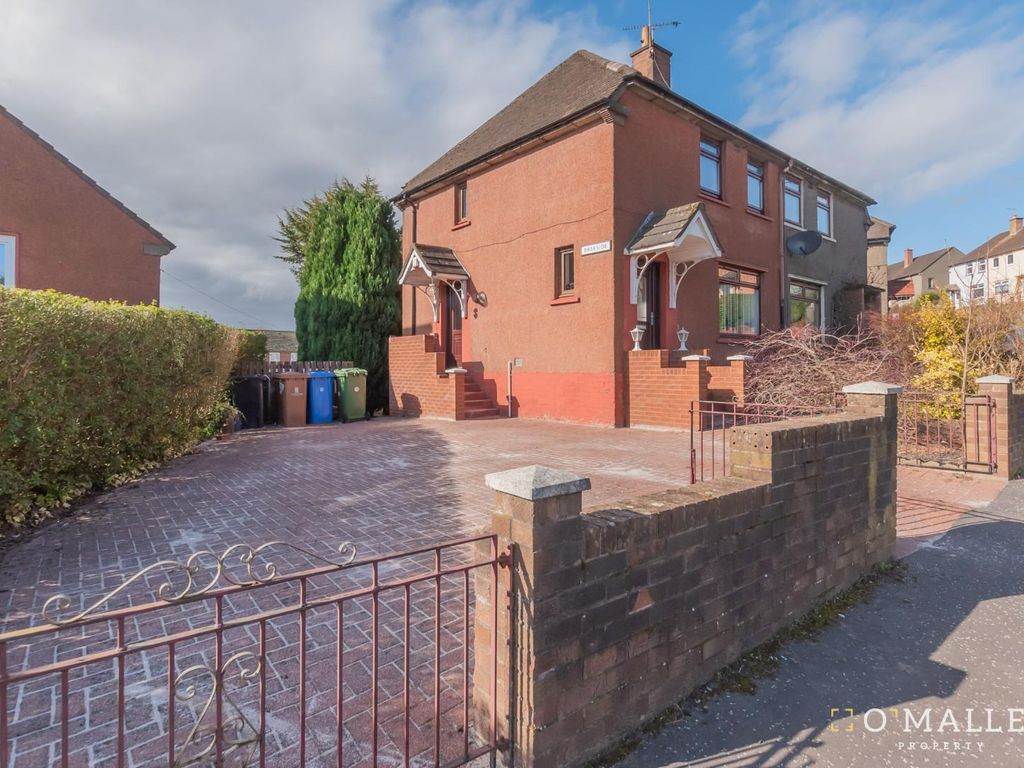 2 bed semidetached house for sale in Braeside, Sauchie, Alloa FK10, £