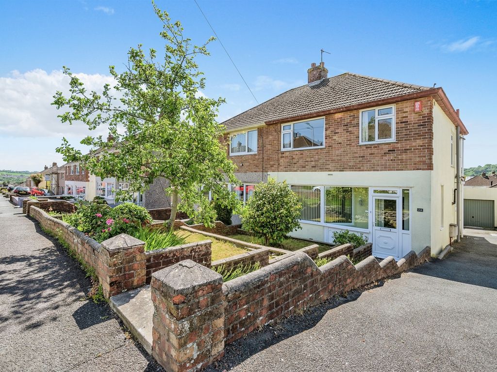 3 bed semidetached house for sale in Crossway, Plympton, Plymouth PL7