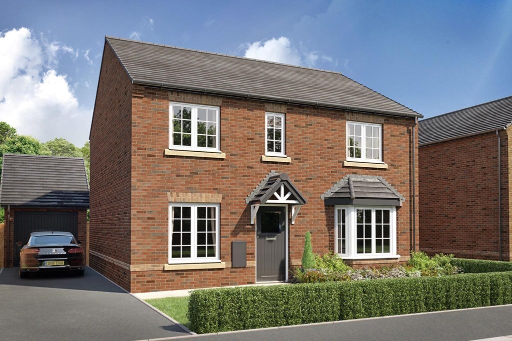 New home, 4 bed detached house for sale in "The Manford Plot 113" at
