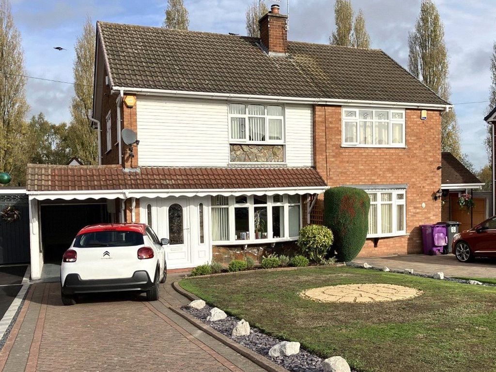 3 bed semidetached house for sale in Helming Drive, Eastfield, Wolverhampton, West Midlands WV1