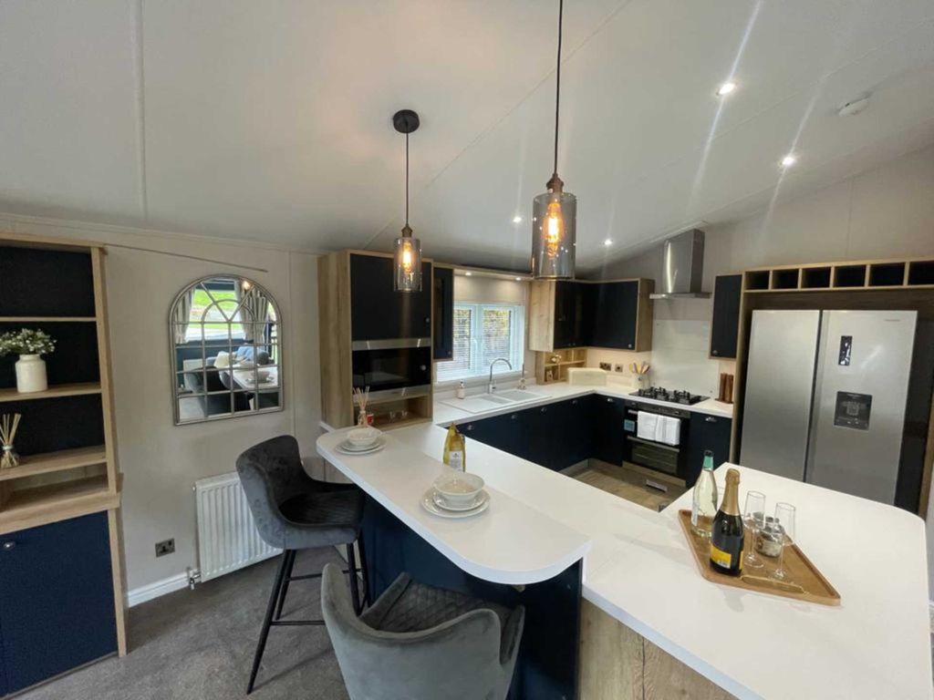 2 bed lodge for sale in Llwyn Ifor Lane, Whitford, Holywell CH8, £