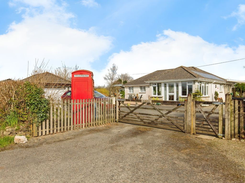 3 bed bungalow for sale in Little Downs, Cardinham, Bodmin, Cornwall