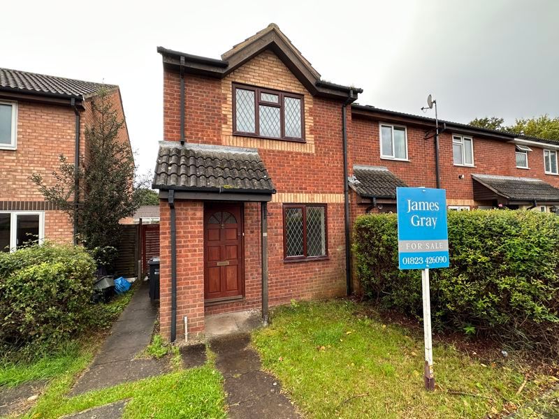 2 bed end terrace house for sale in Tyne Park, Taunton TA1, £185,000