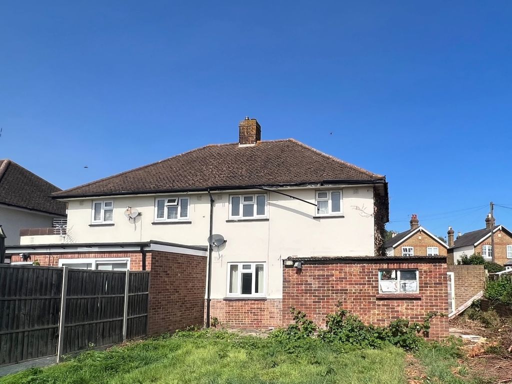 3 bed semidetached house for sale in Thorpe Lea Road, Egham, Surrey