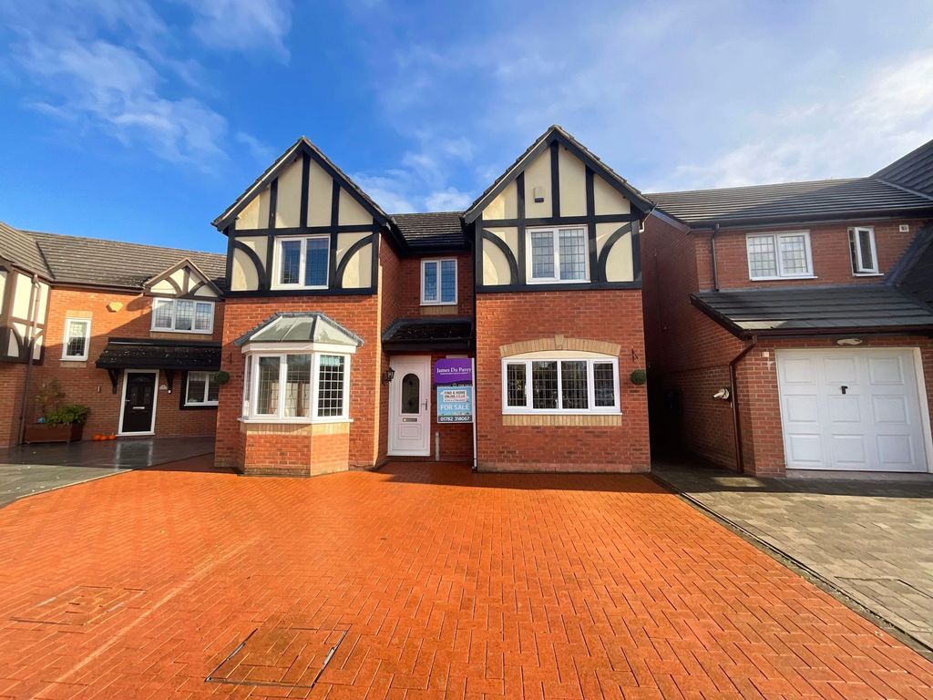 4 bed detached house for sale in Ryeland Close, Lightwood, Longton