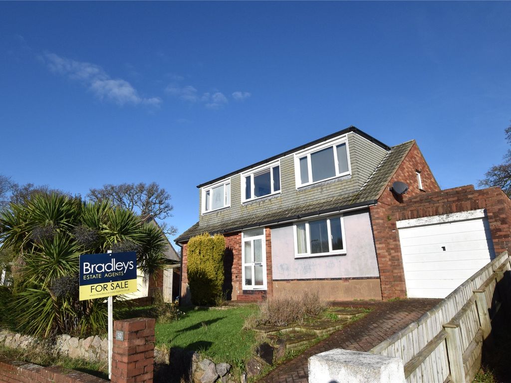 4 bed detached house for sale in Hill Drive, Exmouth, Devon EX8, £