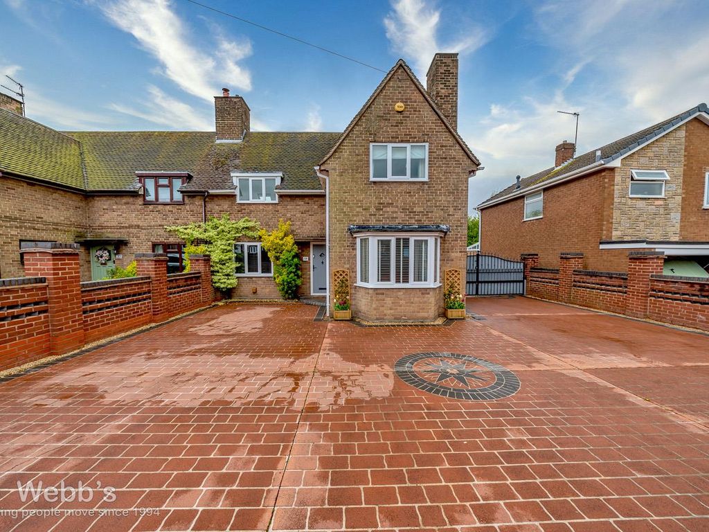 3 bed semidetached house for sale in Hill Street, Hednesford, Cannock