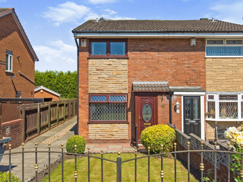2 bed semidetached house for sale in Orrell Hall Close, Orrell, Wigan, Greater Manchester WN5
