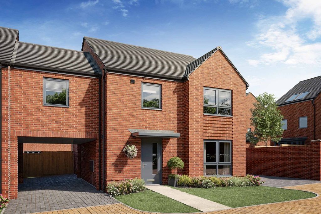 New home, 4 bed detached house for sale in "Milfield" at Betony Meadow