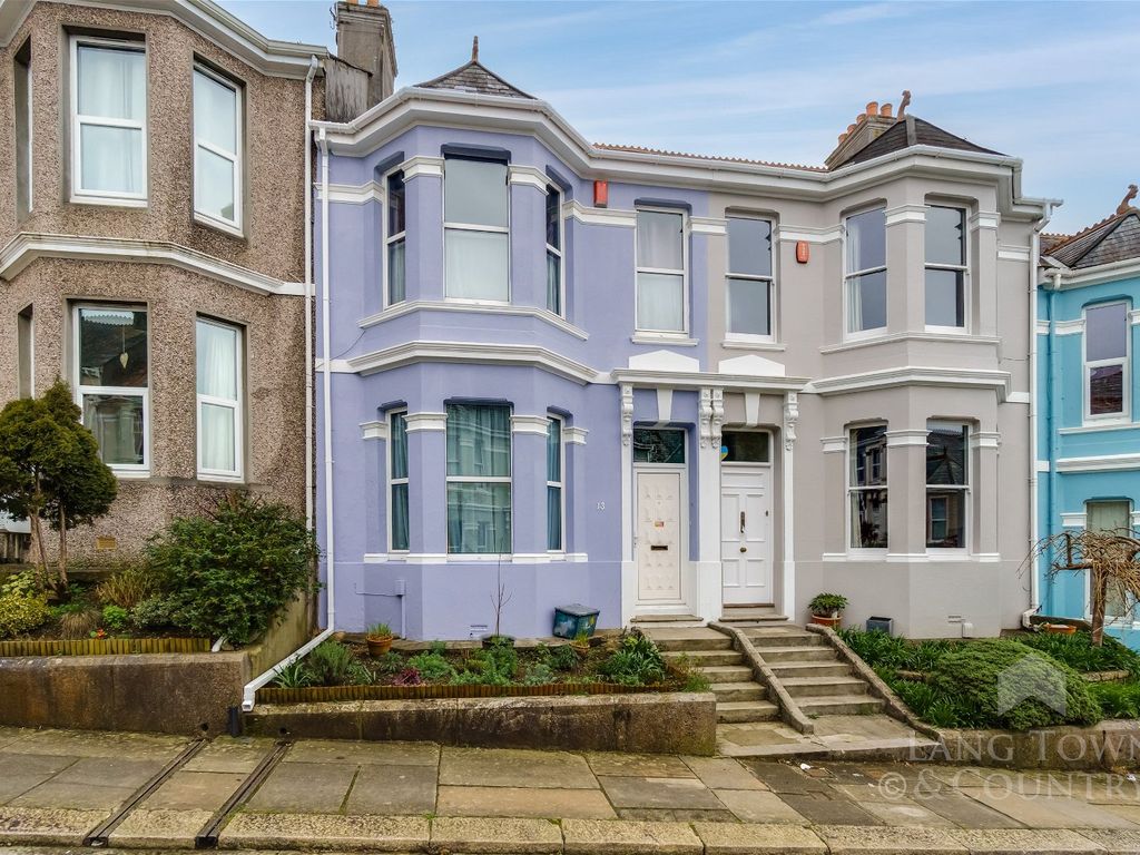 3 bed terraced house for sale in Rosslyn Park Road, Peverell, Plymouth