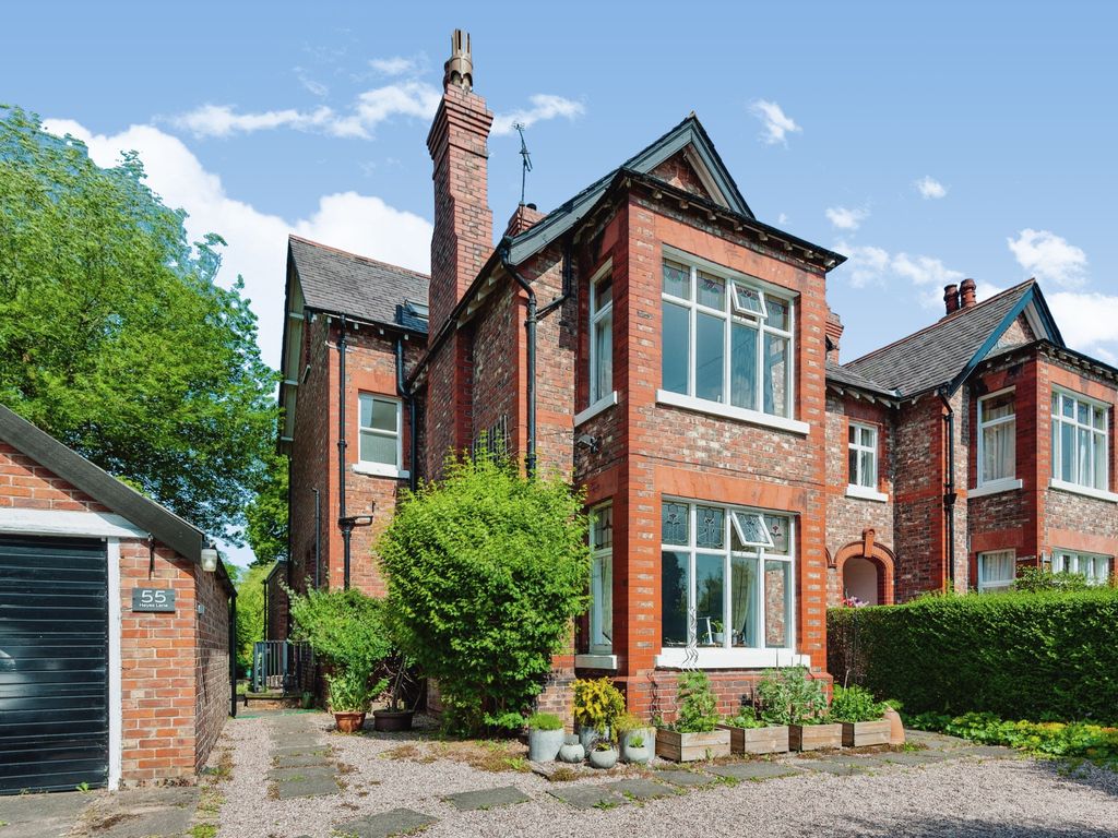 6 bed semidetached house for sale in Heyes Lane, Alderley Edge SK9