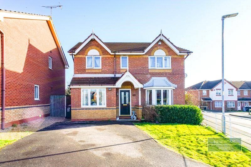 4 bed detached house for sale in James Atkinson Way, Crewe, Cheshire