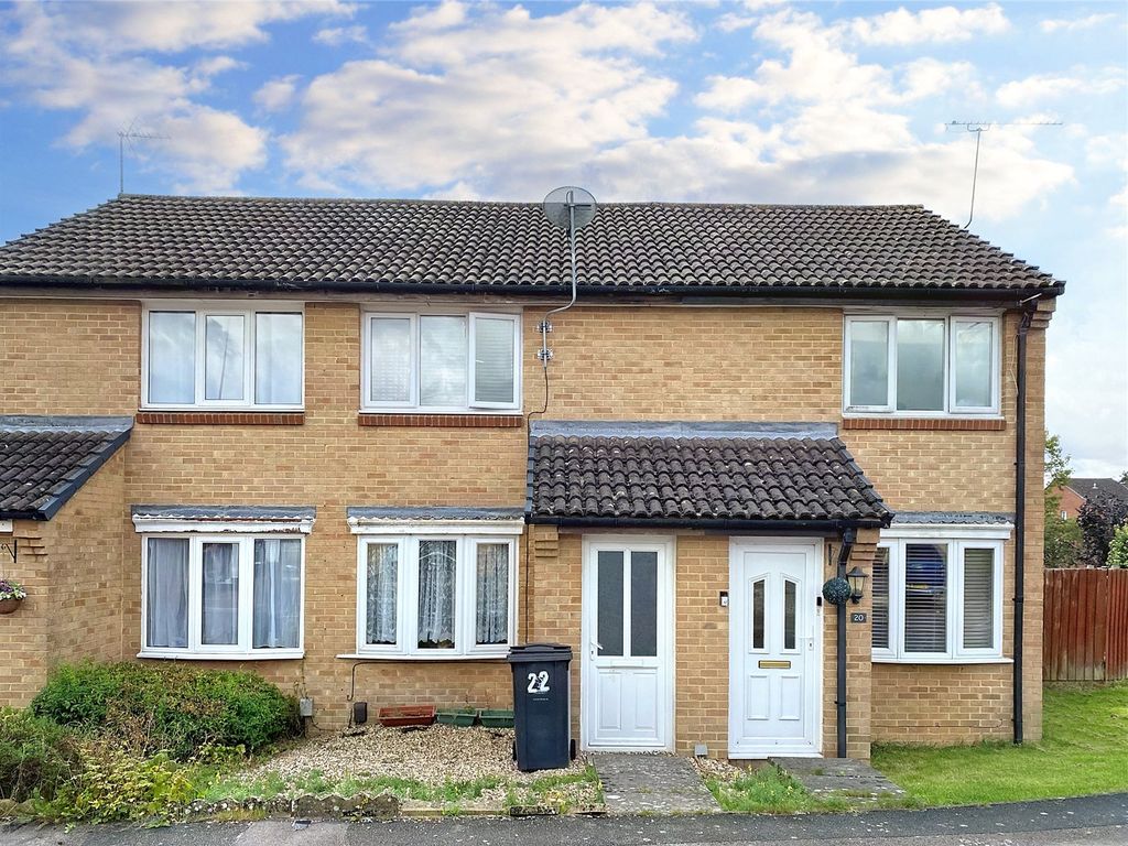 2 bed terraced house for sale in Rycote Close, Grange Park, Swindon