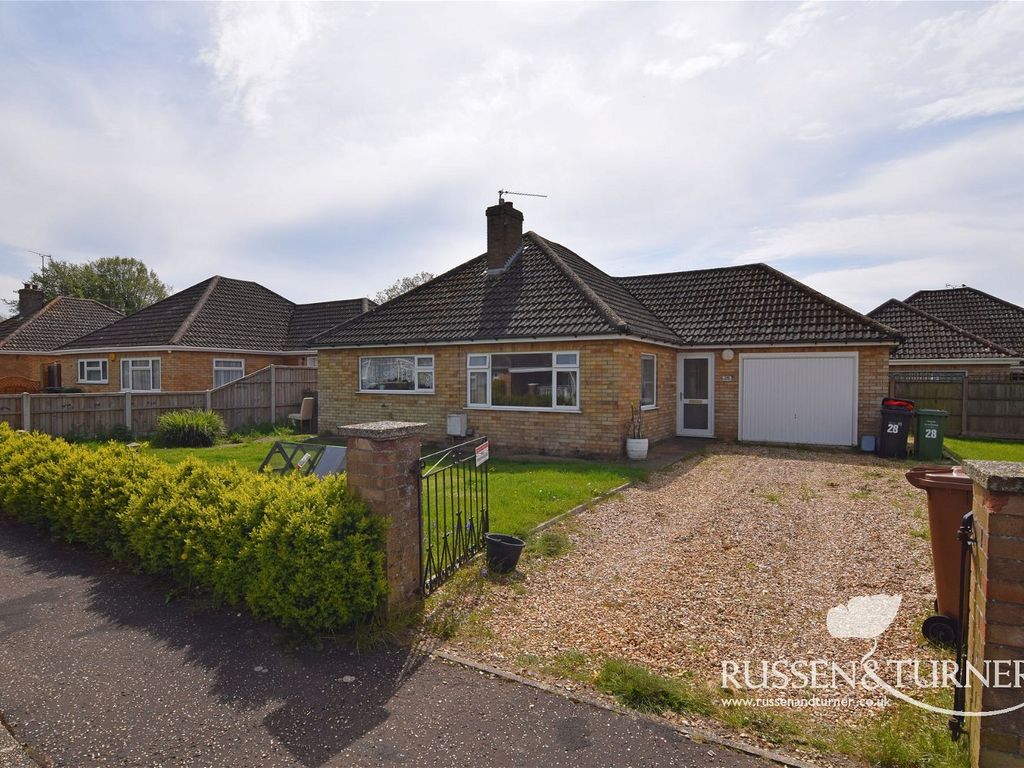 3 bed bungalow for sale in Common Close, West Winch, King's Lynn PE33