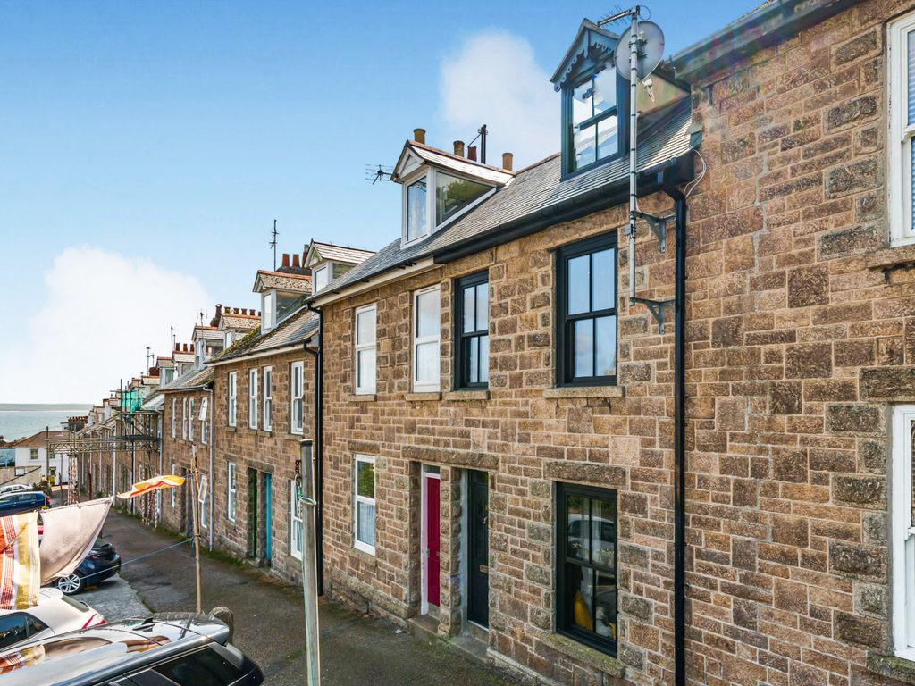 3 bed terraced house for sale in Trenwith Terrace, St. Ives TR26, £