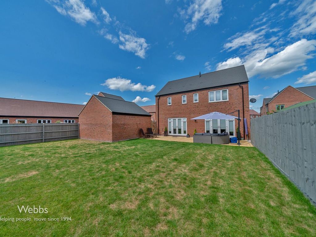 4 bed detached house for sale in The Flatts, Alrewas, BurtonOnTrent