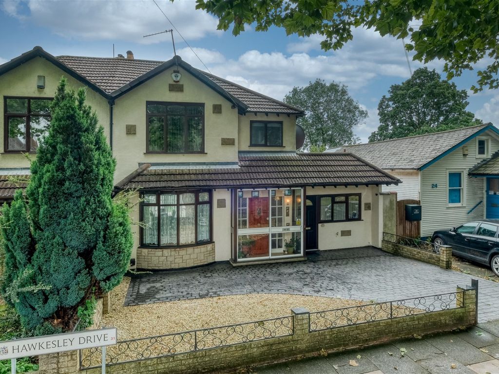 3 bed semidetached house for sale in Hawkesley Drive, Longbridge