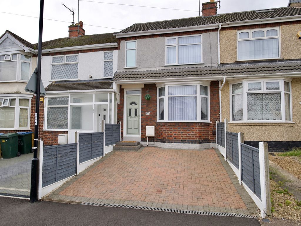 2 bed terraced house for sale in Honiton Road, Coventry CV2, £200,000