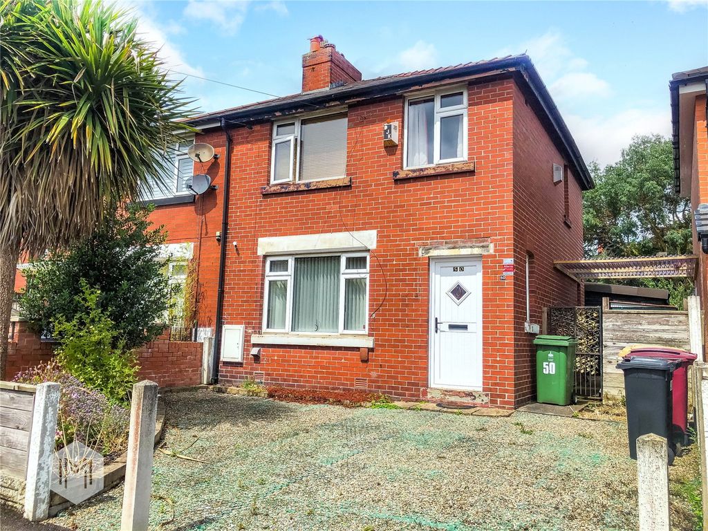3 bed semidetached house for sale in North Avenue, Farnworth, Bolton, Greater Manchester BL4